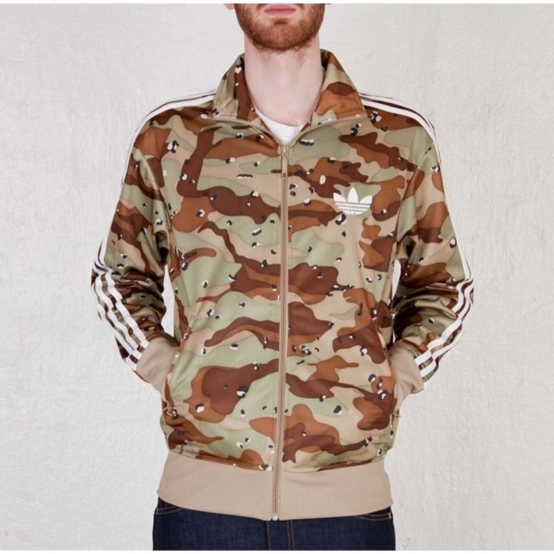 ADIDAS TRACKTOP FIREBIRD CAMOUFLAGE JACKET