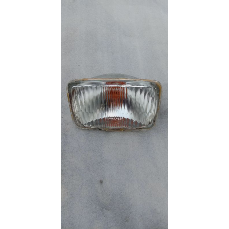 reflektor lampu depan headlamp reflektor Assy vespa PX PXE PS P150X P150S Siem new old stock