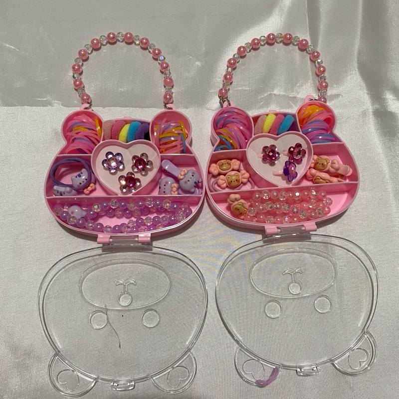 Aksesoris Set Gift Box Mainan Jepit Rambut Anak Cewek aksesoris anak cewek / kado ulang tahun anak b