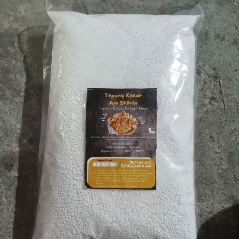 

tepung kasar ala shihlin Taiwan crispy chicken flour 1kg