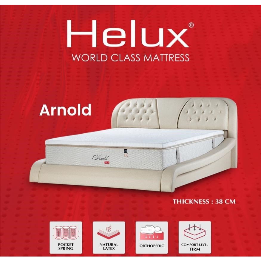 Matras Kasur Springbed Orthopedic Keras Helux ARNOLD