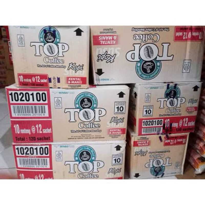 

top susu kopi 1karton (isi 10renteng)