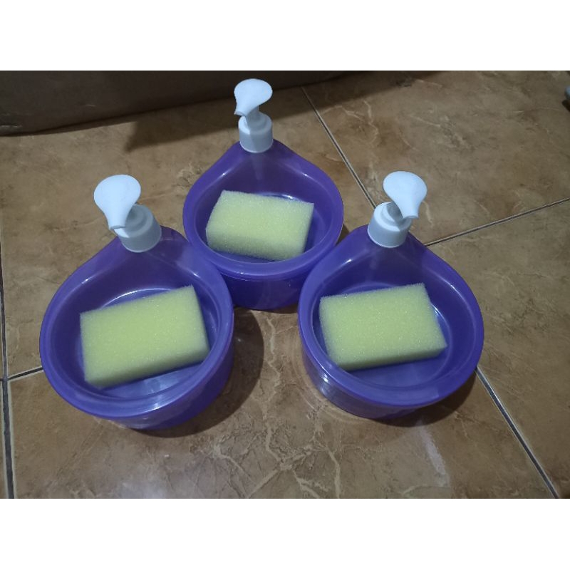 Tempat Sabun Cuci piring/ dispenser Sabun cuci piring viral/ wadah Sabun cuci piring