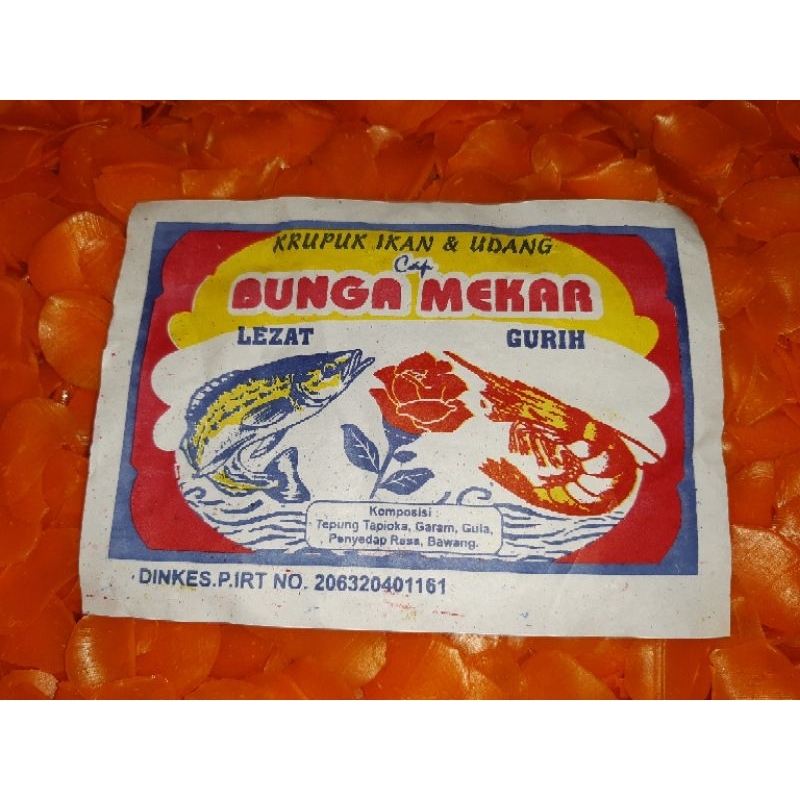 

krupuk bunga mekar repack