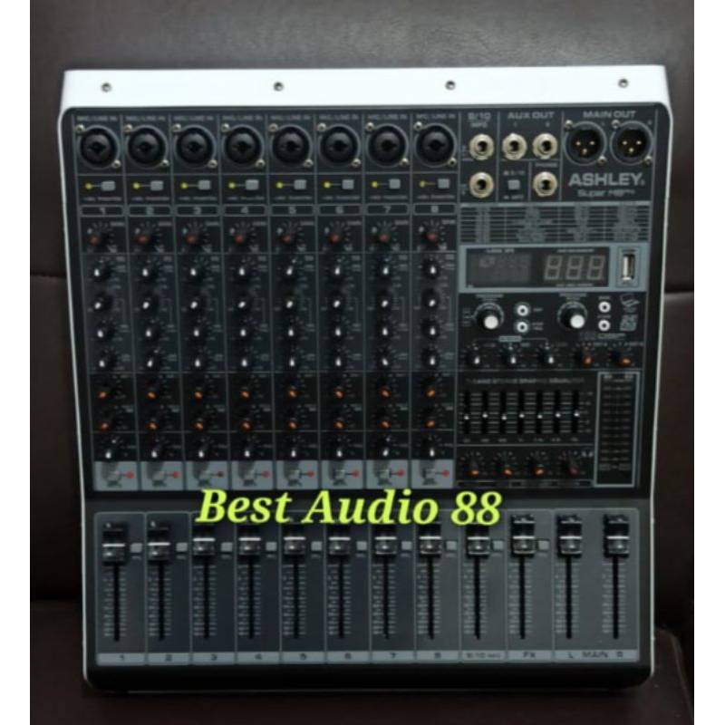 Mixer 8 channel 8channel  Ashley Super M8 Pro