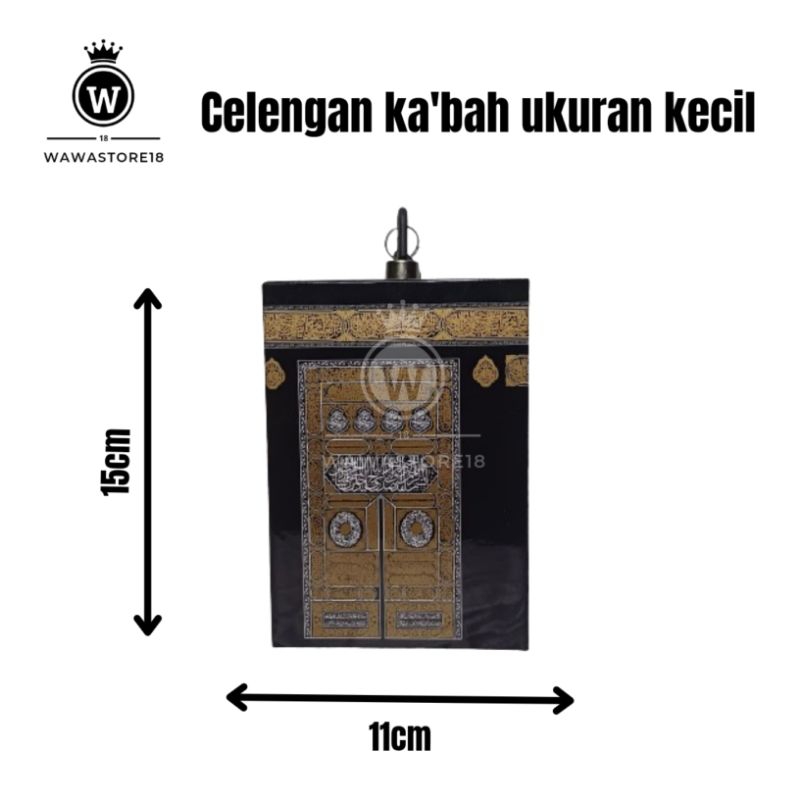 SOUVENIR CELENGAN KA'BAH UNIK UKURAN KECIL CELENGAN MINIATUR KA'BAH