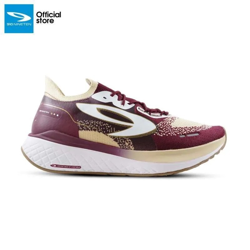 910 HANNA 2.0 MERAH/BURGUNDY/COKLAT - Sepatu Lari / Hanna 2.0 910Nineten Original