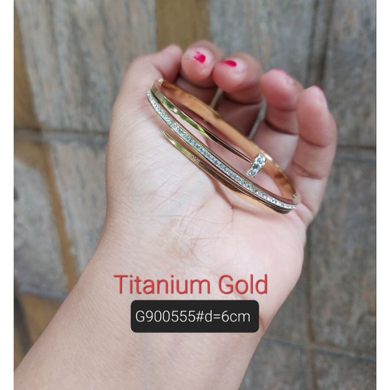 gelang paku titanium bangle kolong