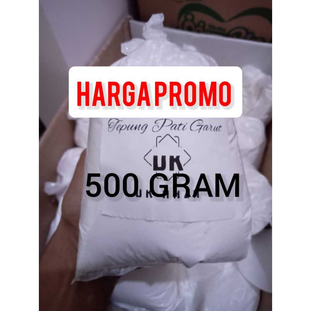 

Tepung Pati Garut Halus 500 Gram Herbal Alami