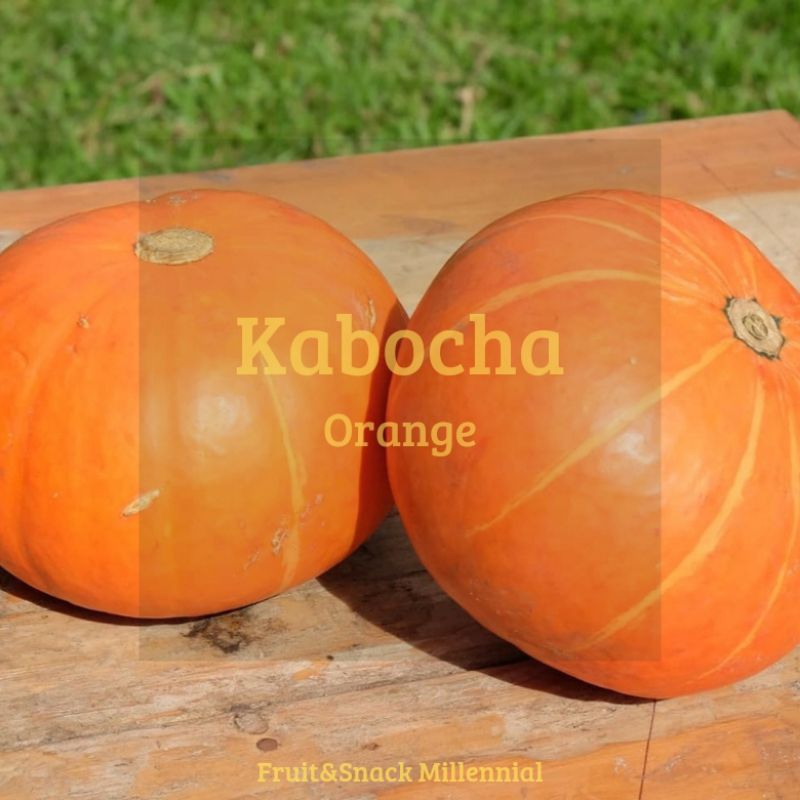 

Kabocha Orange Labu Jepang Fresh