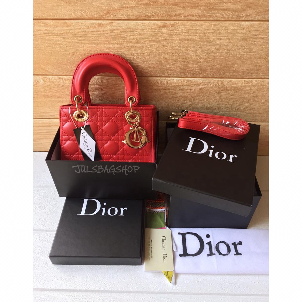 Subsidi TAS WANITA HANDBAG CD DYOR DOFF MINI PREMIUM FREE BOX