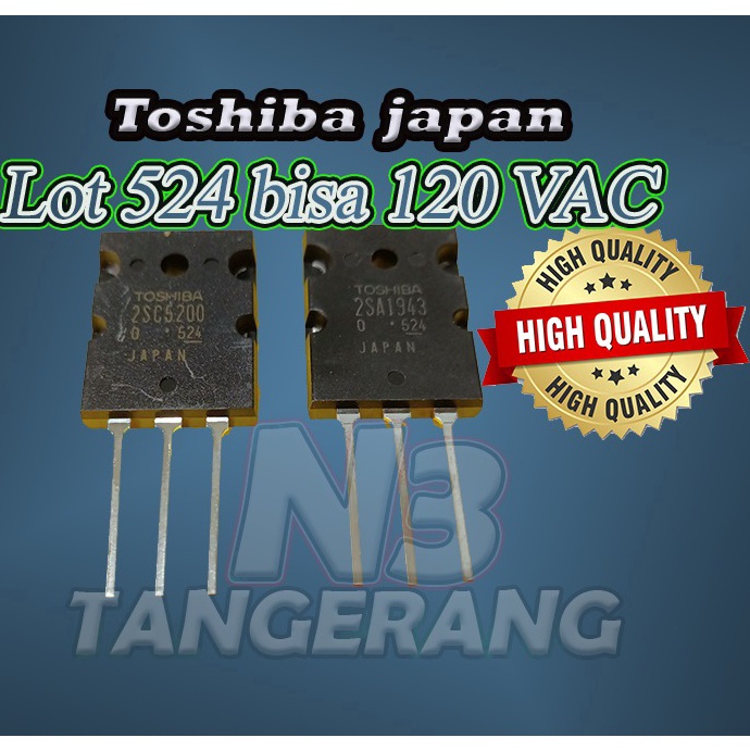 TOSHIBA FINAL TR C52 A1943 52 1943 lot 524