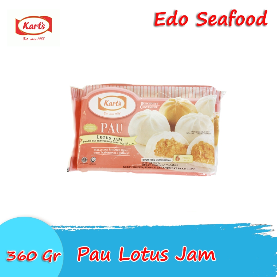 Kart's Pau Lotus Jam 360 Gr / Pau isi Selai Lotus