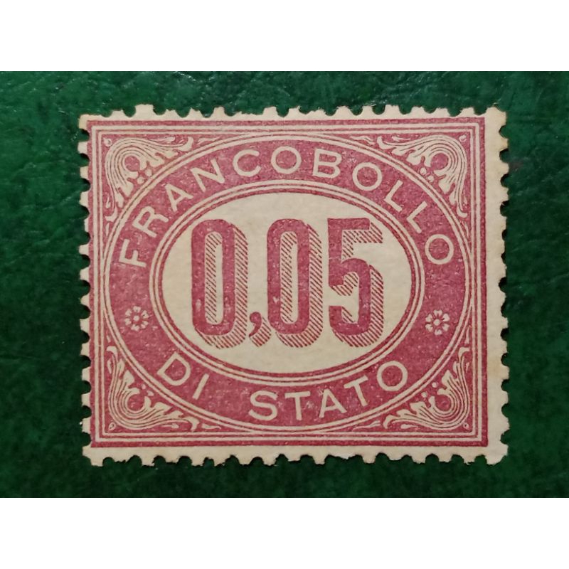 

Prangko Italia 0,05 Lire Tahun 1875 UN USED