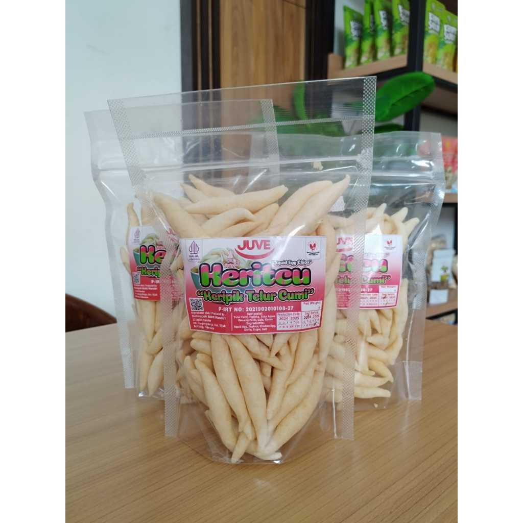 

keripik telur cumi