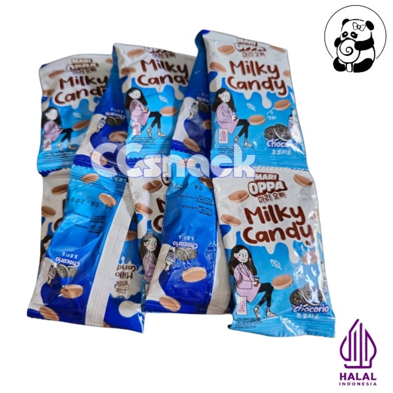 

MARI OPPA MILK CANDY RENCENG ISI 10