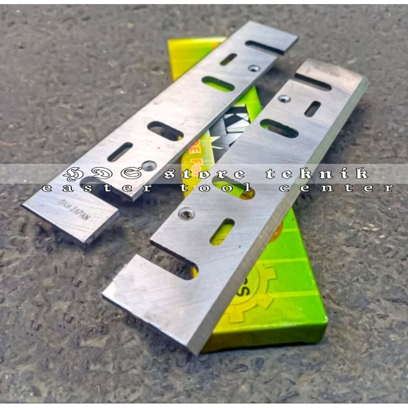 Pisau planer HSS KNK 15 cm mata pisau serut kayu TCT KNK  JAPAN PLANER BLADE FOR 1805  N