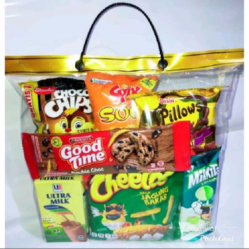 

wadistroalip 32pcs Paket Snack kemasan / Hampers Snack kemasan