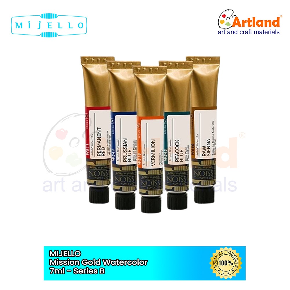 

Mijello Mission Gold Watercolor 7ml - Series B