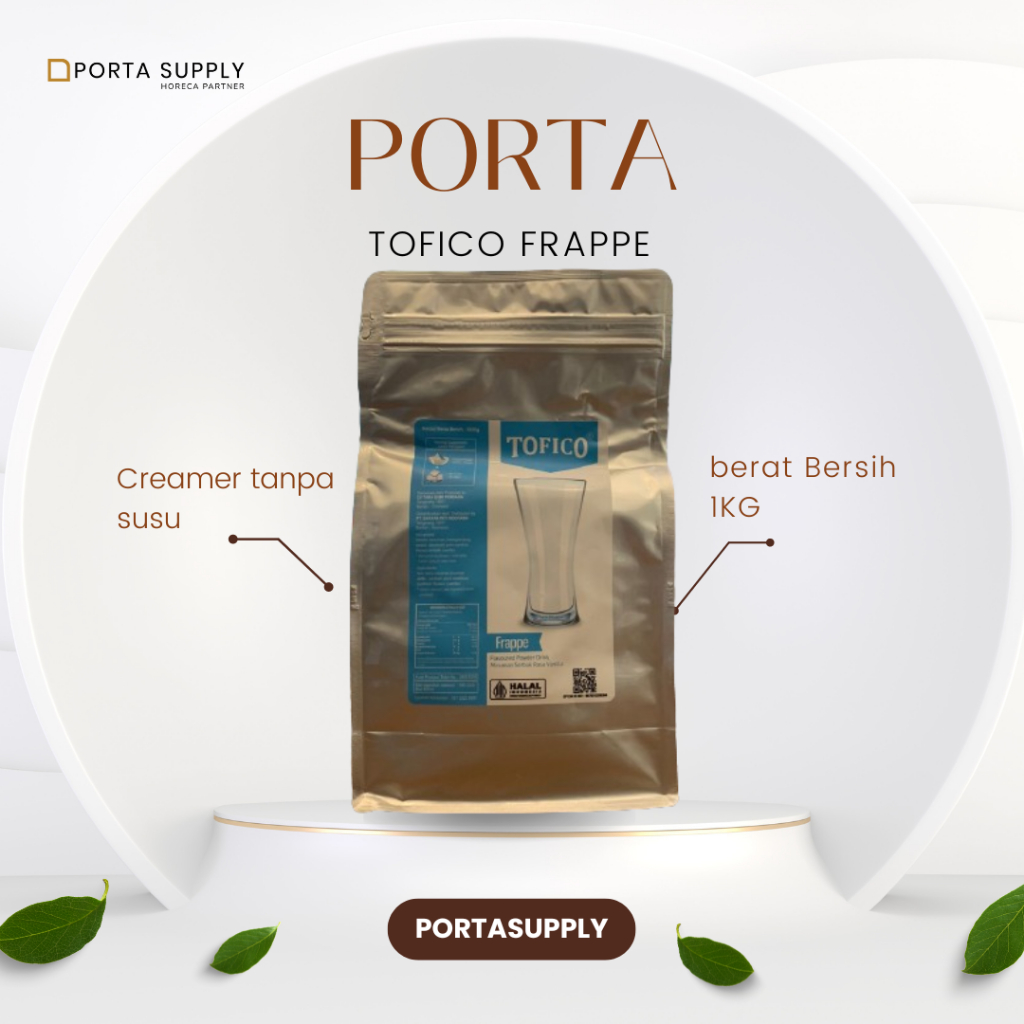 

Tofico frappe base powder 1kg