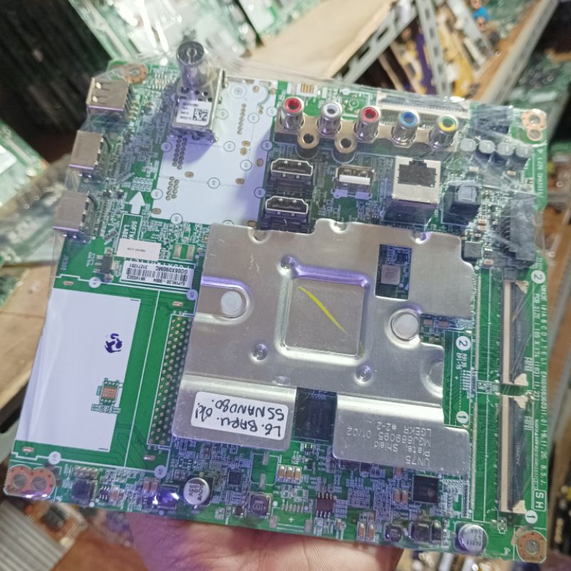 MB led tv LG 55nano80 - mainboard tv led - mesin tv led
