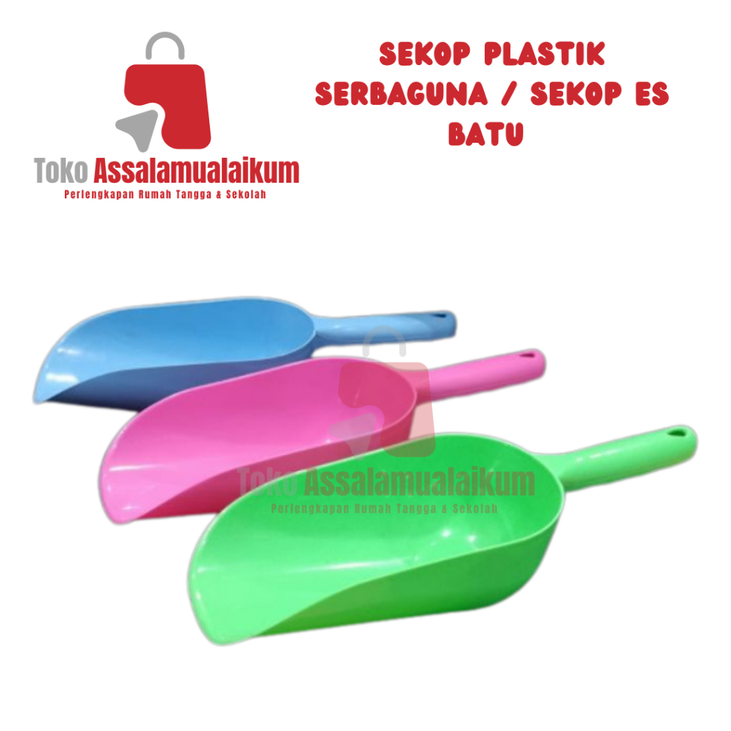 SEKOP PLASTIK SERBAGUNA SEKOP ES BATU PLASTIK SEROK ES BATU SERBAGUNA