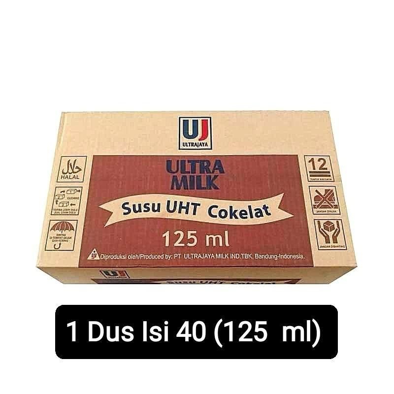 

Ultra MILK UHT 125ml Dus/crtn isi 40