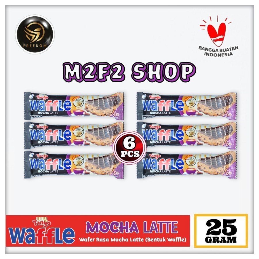 

Tango Waffle Mocha Latte | Wafer Krim Moka Susu Sachet - 25 gr (Kemasan 6 Pcs)