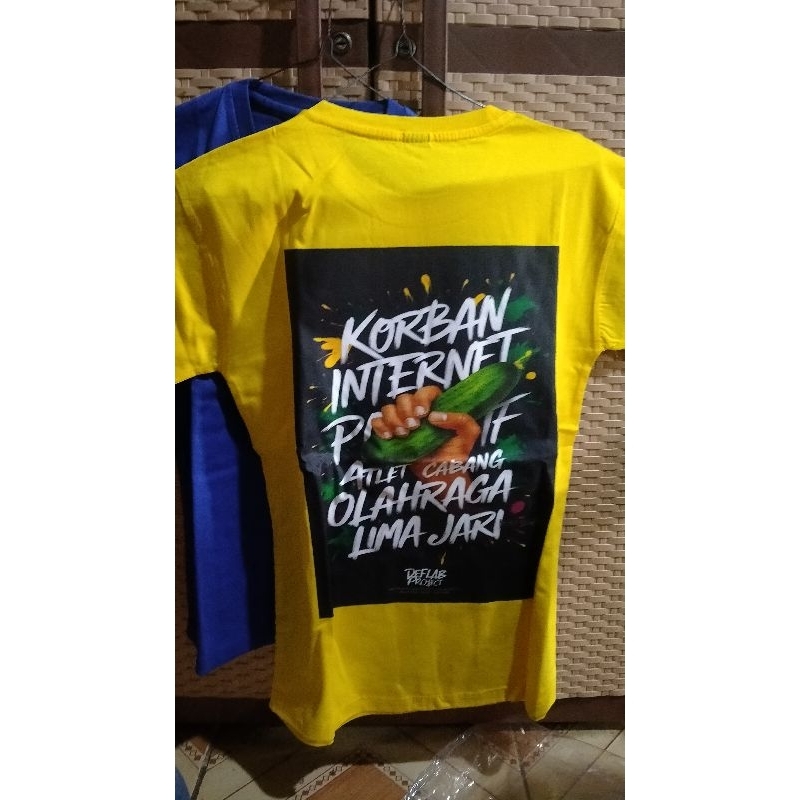 kaos atasan pria/atau wanita bahan adem berkualitas bahan catton merk kongo