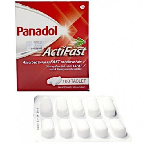 Panadol Active Fast Panadol Merah Malaysia 1blister 10tablet