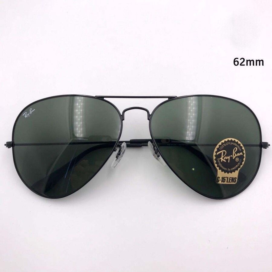 Kacamata Original Rayban Aviator RB3026 Full Black Limited Edititon