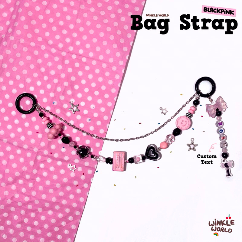 Concert Bag Strap Blackpink / Gantungan Hiasan Tas Konser