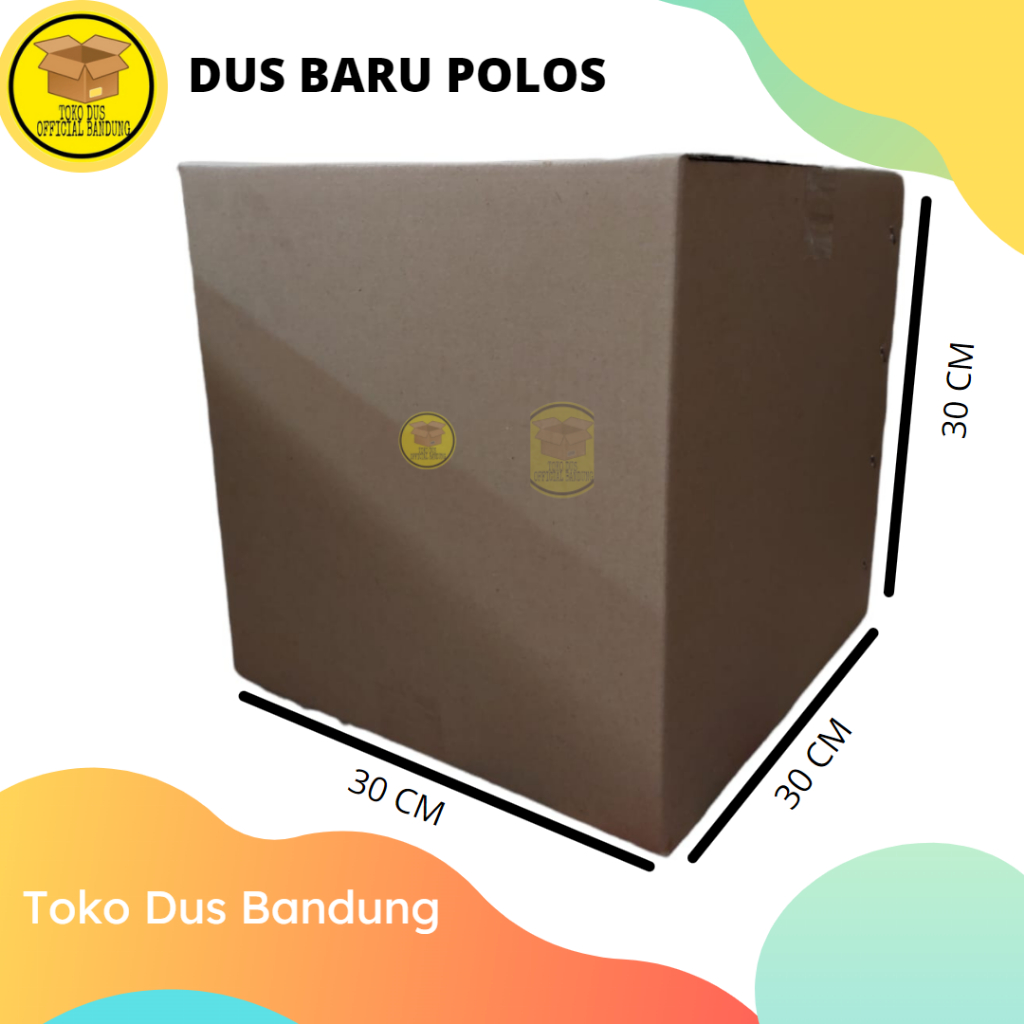 

Kardus Parcel/ Dus Ukuran 30x30x30 cm/ Kardus Packing/ Parcel Marjan