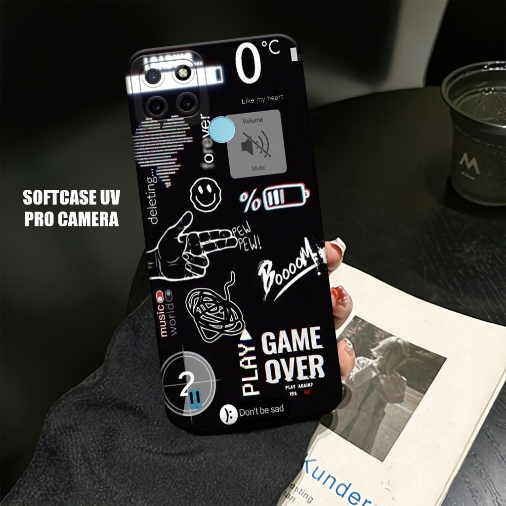 Case REALME C21 - C21Y - REALME C21 - C21Y  Terbaru - Softcase REALME C21 - C21Y - Softcase Pro Came
