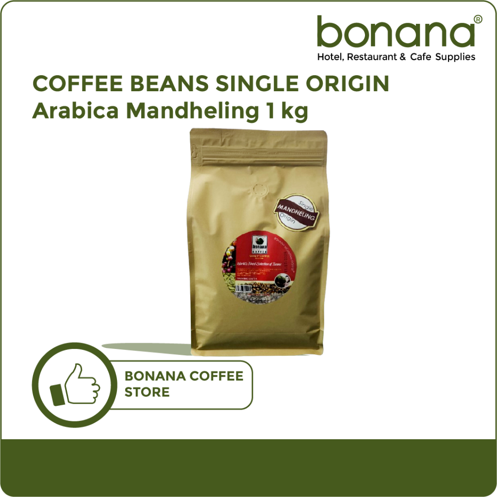 

Coffee beans / Kopi biji / Biji Kopi House Blend Arabica Mandhelling 1kg