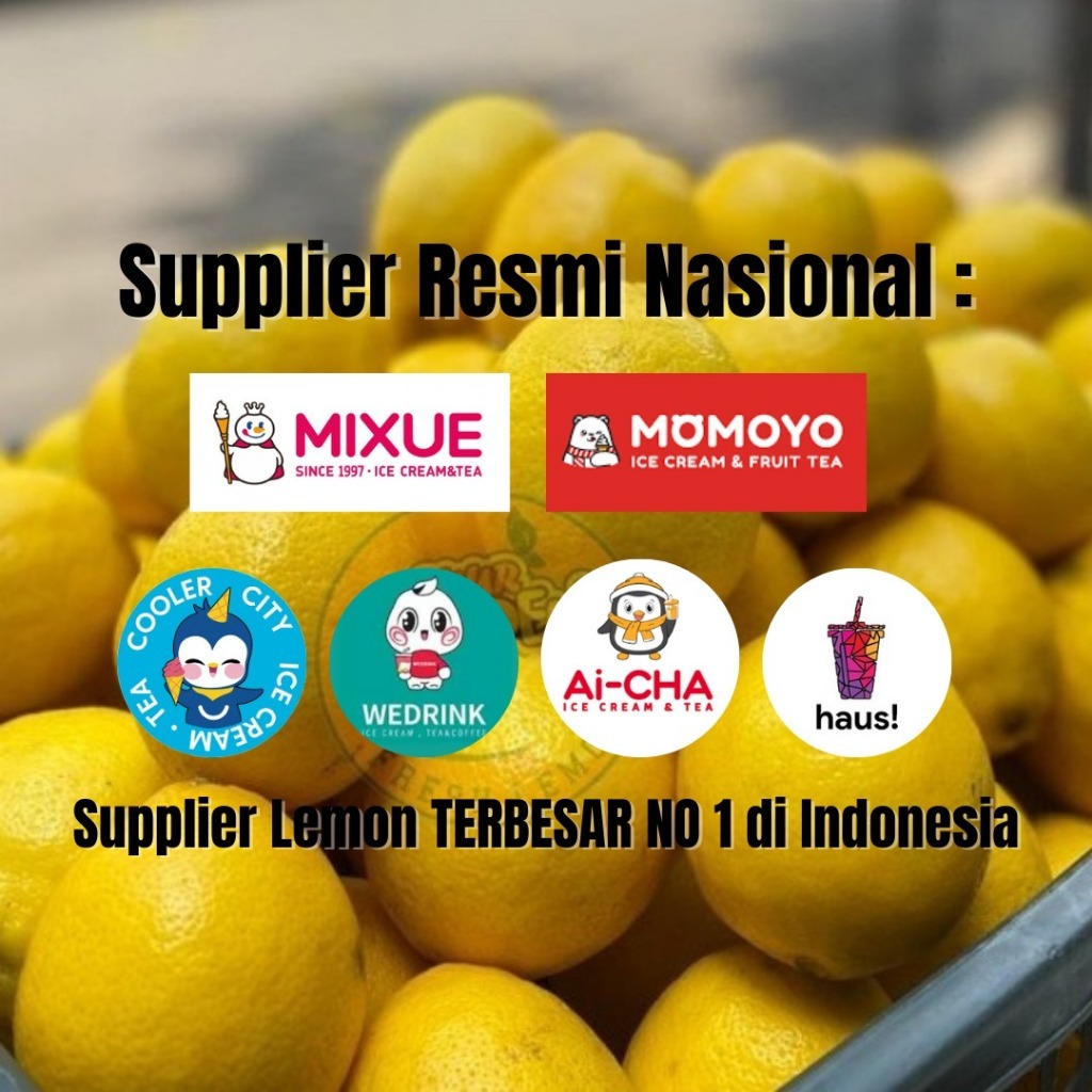 

Jeruk Lemon California 500 gr 1/2 KG by Suur Lemoen ID