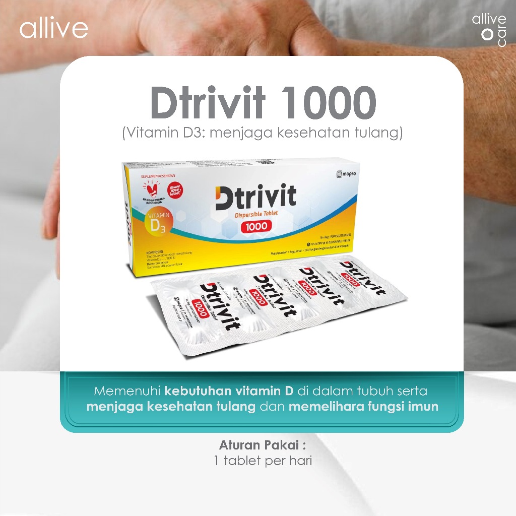 Dtrivit 1000 Suplemen Vitamin D