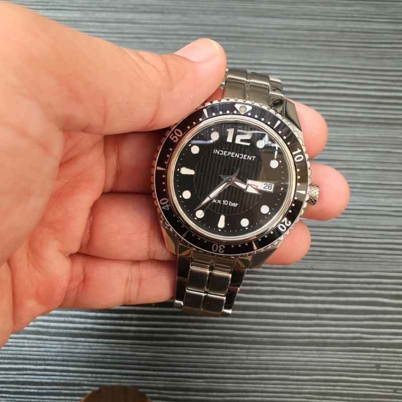 Independent Watch Black Metal Original Second Preloved