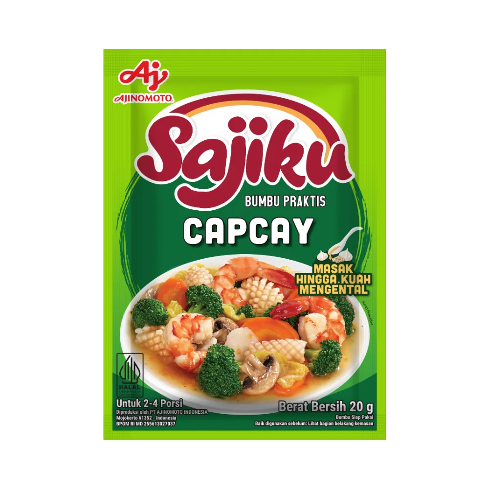 

Sajiku Bumbu Praktis Capcay 20gr (4pcs)