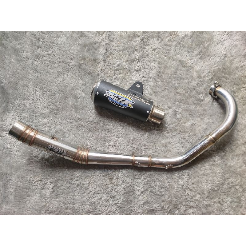 KNALPOT GJZ RACING EXHAUST ROADRACE SOLOSTYLE KOMOROD NON STEP