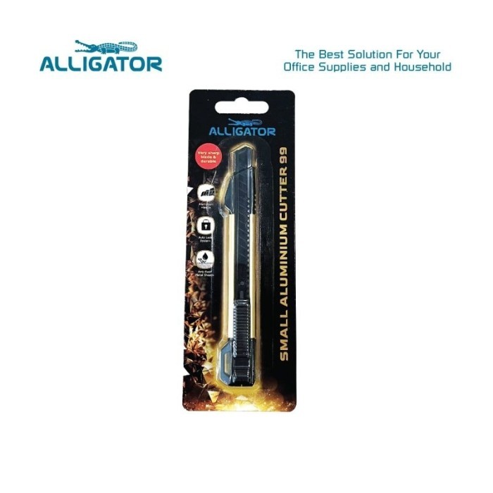 

Cutter Small Aluminium Gold 99 Alligator