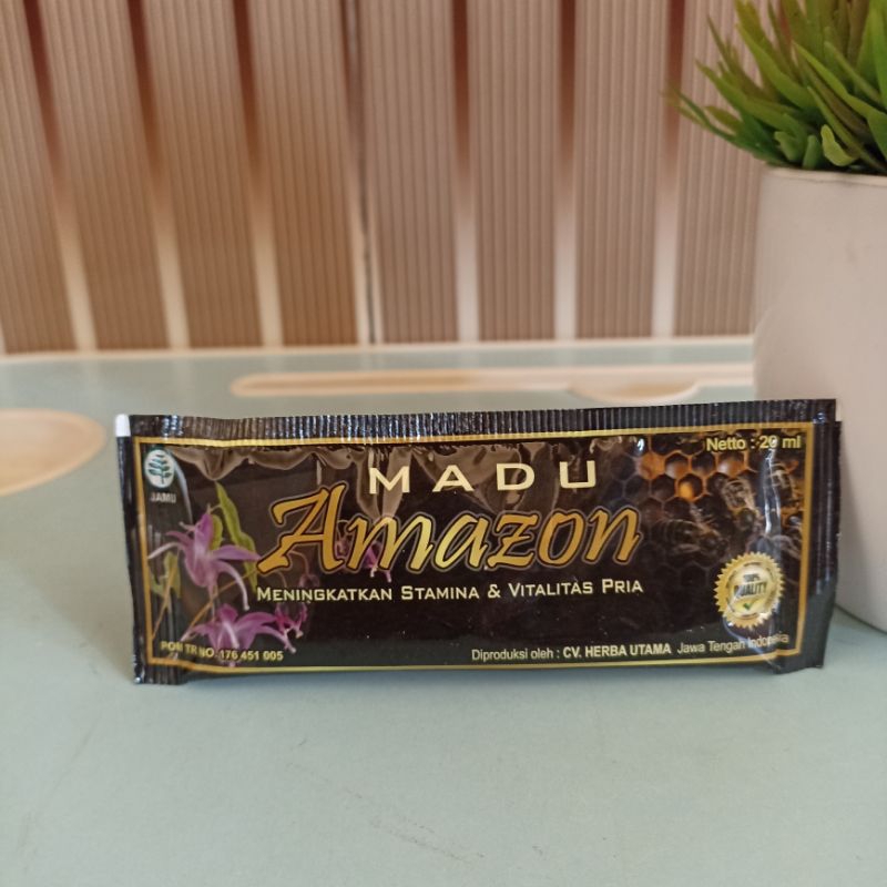 

MADU AMAZON MADU KUAT MADU VITALITAS PRIA DEWASA (NETTO: 20 ML) OBAT KUAT OBAT TAHAN LAMA OBAT EJAKULASI DINI