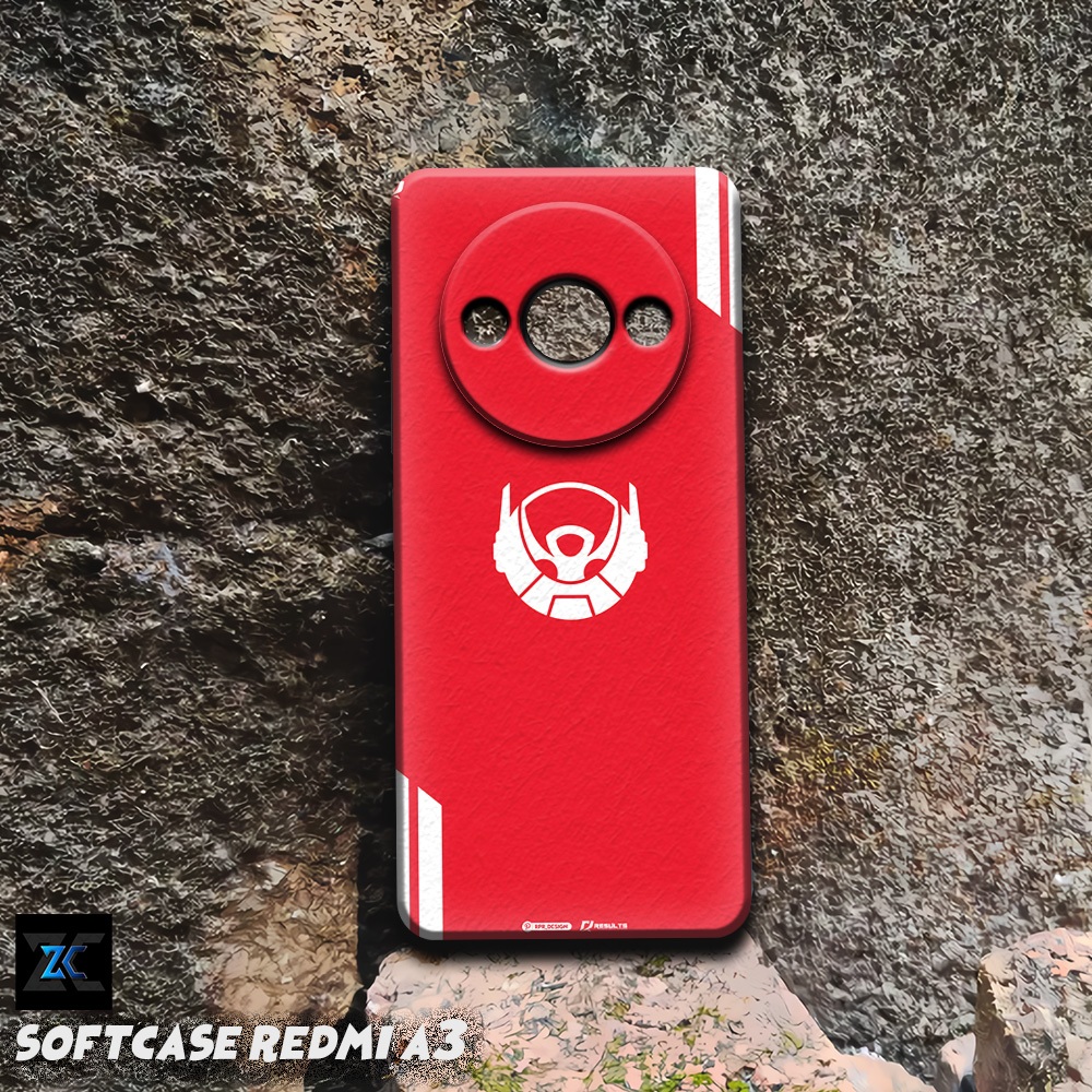 SOFTCASE REDMI A3 TERBARU 2024 | CASING PRO CAMERA | BAHAN LENTUR | TB44 | MOTIF BIGETRON | PELINDUN