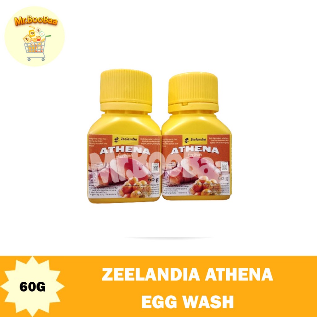 

Zeelandia Athena egg wash 60gr/ Pengkilap Roti & Kue Kering / Zeelandia