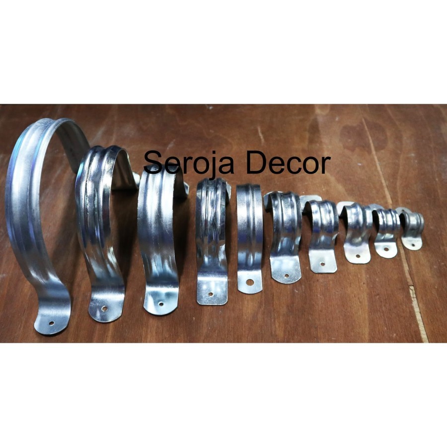 Klem Plat Pipa 3/8 inch