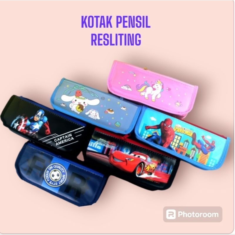 

Kotak Pensil Resliting / Kotak Pensil Pencil Resleting