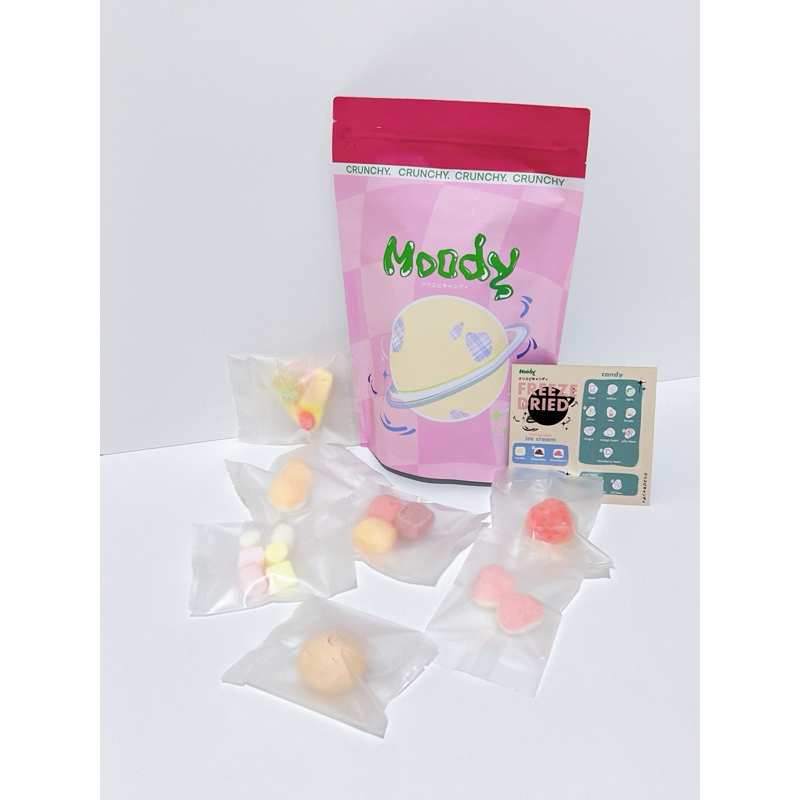 

Moody Candy Tester Pack - 6 Candies