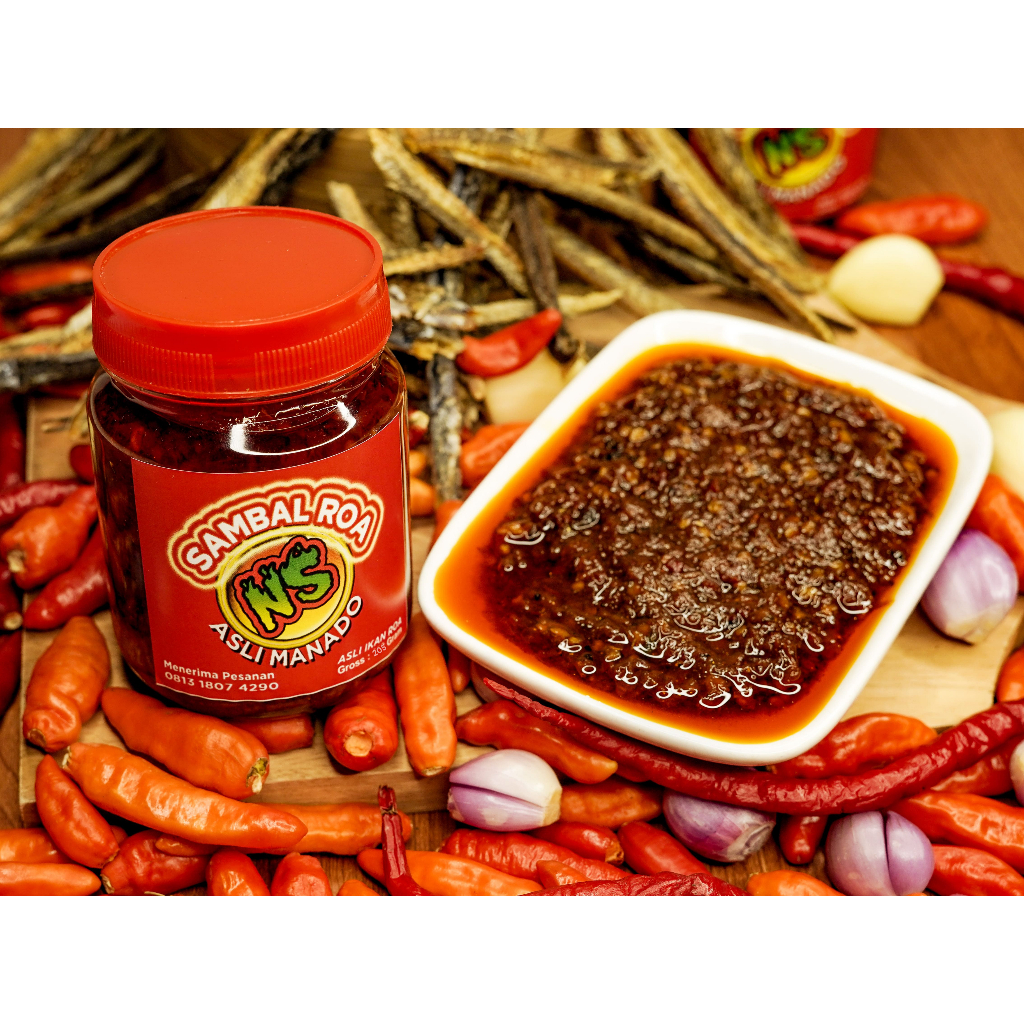 

Sambal ikan roa tanpa pengawet dan msg 205gr