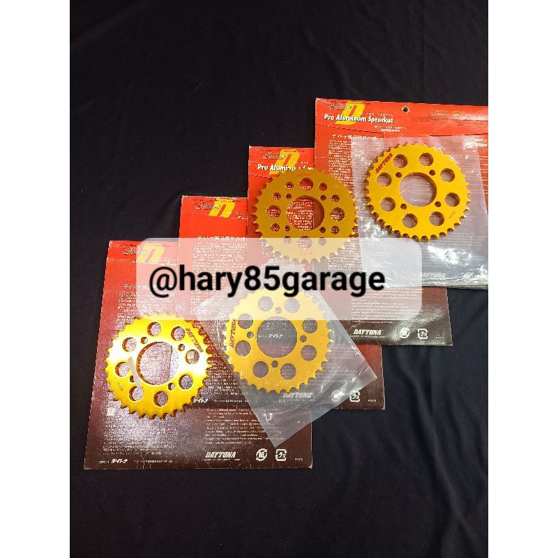 GEAR GIR DAYTONA DURALUMIN 428 SUZUKI RC100 CRISTAL TORNADO SMASH SHOGUN ORIGINAL