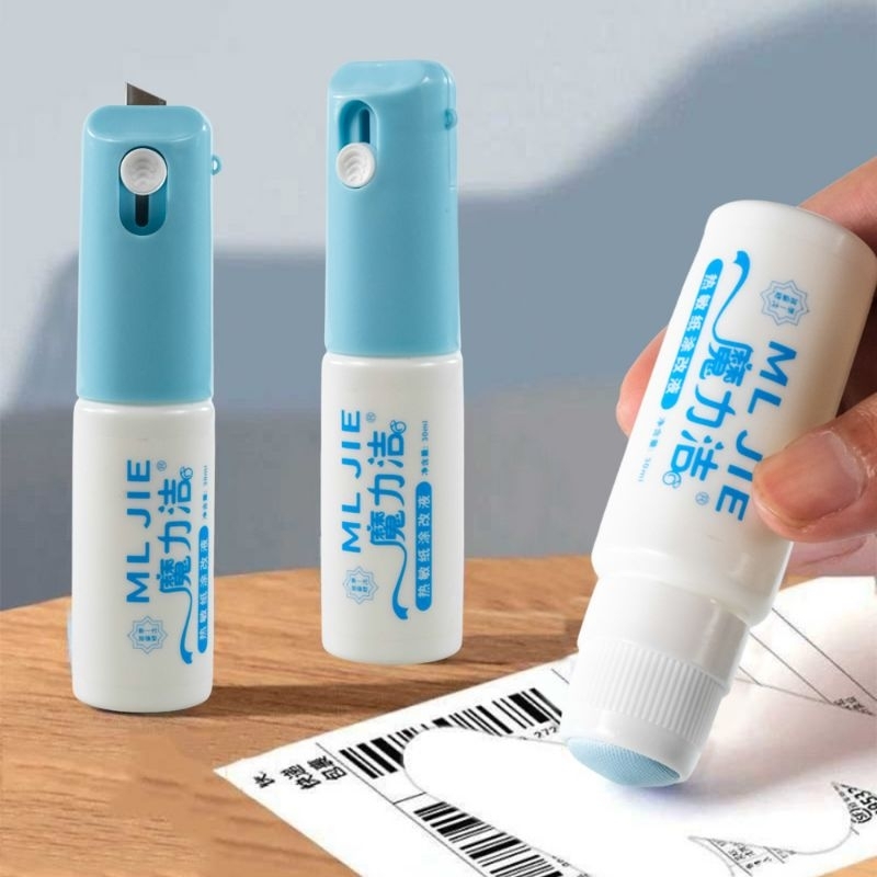 

Stempel Penghapus Resi 2 in 1 Cutter Pembuka Paket - ML-2 - Blue